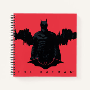 Die Batman Gotham-Silhouette Notizbuch