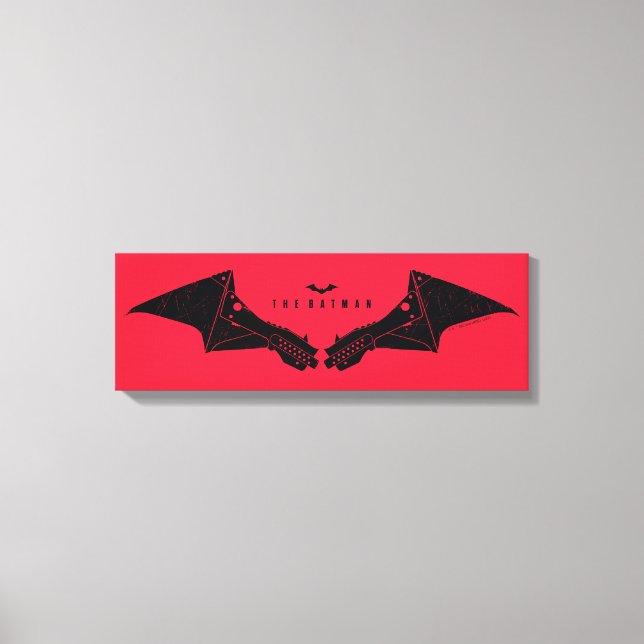 Die Batman Mechanical Bat Wings Leinwanddruck (Vorderseite)