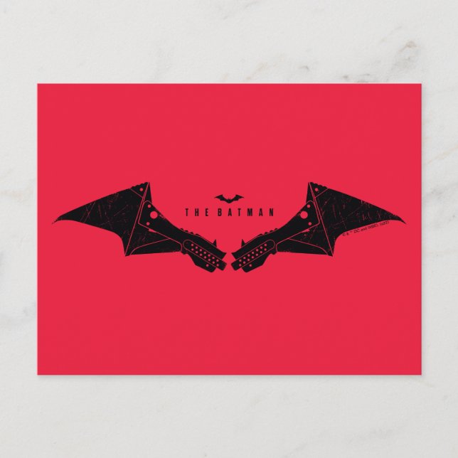 Die Batman Mechanical Bat Wings Postkarte (Vorderseite)