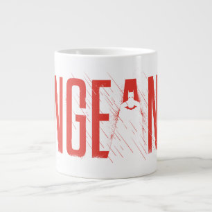 Die Batman-Silhouette der Rache Jumbo-Tasse