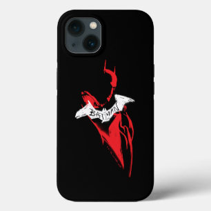Die Batman-Sprayfarbaußenskizze iPhone 13 Hülle