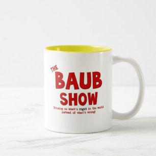 Die Baub Show 15 Unze-Kaffee-Tasse Zweifarbige Tasse