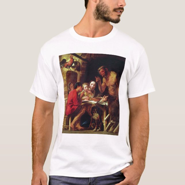 Die Bauern und der Satyr T-Shirt (Vorderseite)