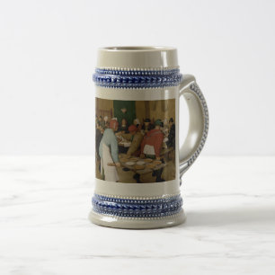 Die Bauernhochzeit von Pieter Bruegel dem Älteren Bierglas