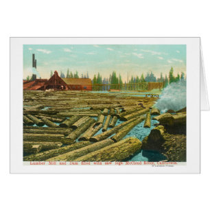 Die Bauholz-Mühle und die Verdammung, Fluss