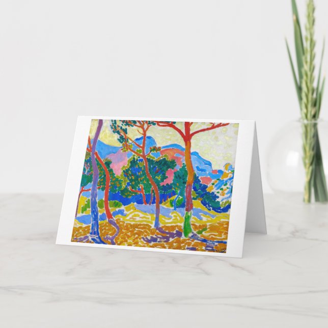Die Bäume | Andre Derain | Karte (Vorderseite)