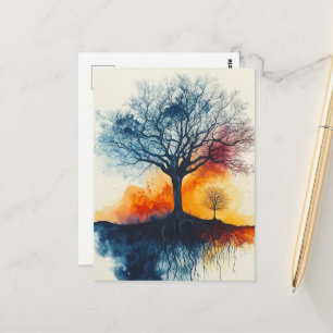 Die Bäume Postkarte
