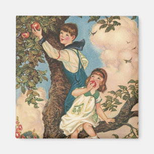 Die Baumkletterer Magnet