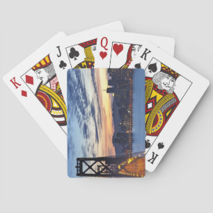 Die Bay Bridge von Treasure Island Spielkarten