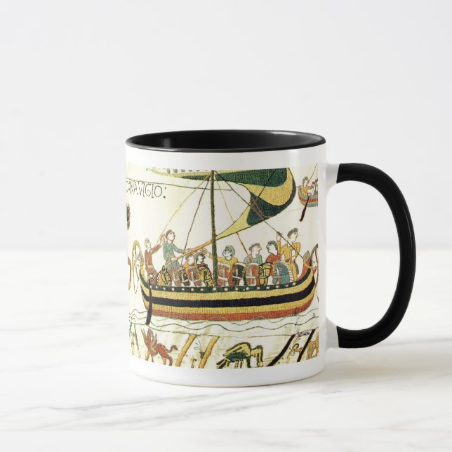 Die Bayeux-Tapisserie I Tasse (Rechts)