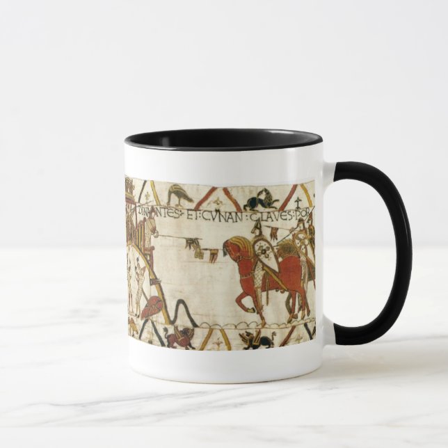 Die Bayeux-Tapisserie IV Tasse (Rechts)
