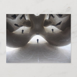 Die Bean von Chicago Postkarte