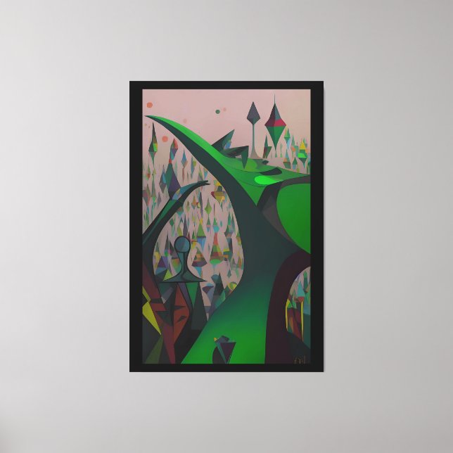 Die Beanstalk - Ken Magic Art Leinwanddruck (Vorderseite)