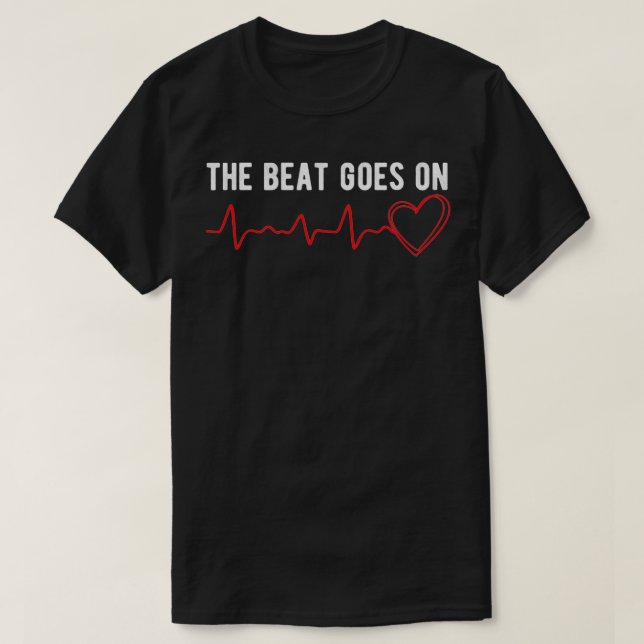 Die Beat geht auf Open Heart Anniversary Inspirati T-Shirt (Design vorne)