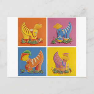 Die Beatles Sgt Pepper Postkarte