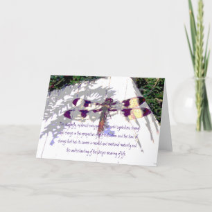 Die Bedeutung der Libellen Karte