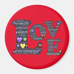 Die Bedeutung der Liebe Magnet