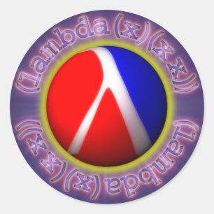 Die Bedeutung des Aufklebers "Leben" Runder Aufkleber