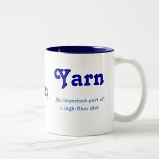 Die Bedeutung des Garns Zweifarbige Tasse