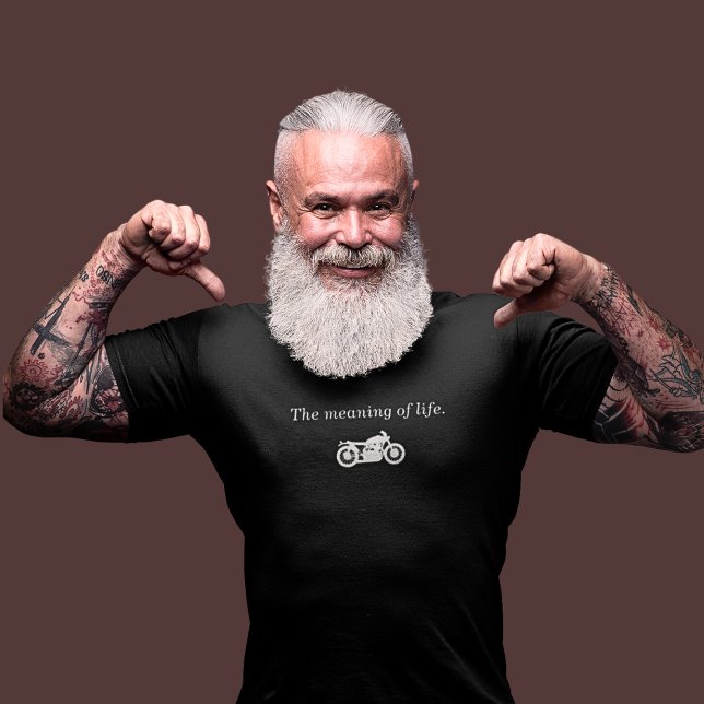 Die Bedeutung des Lebenszyklus eines Motorrads für T-Shirt (Von Creator hochgeladen)