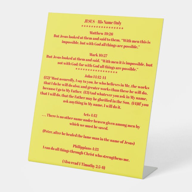 Die Bedeutung des Namens Sockelschild (Vorderseite)