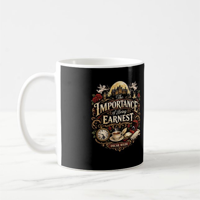 Die Bedeutung von Ernsthaftigkeit Kaffeetasse (Links)