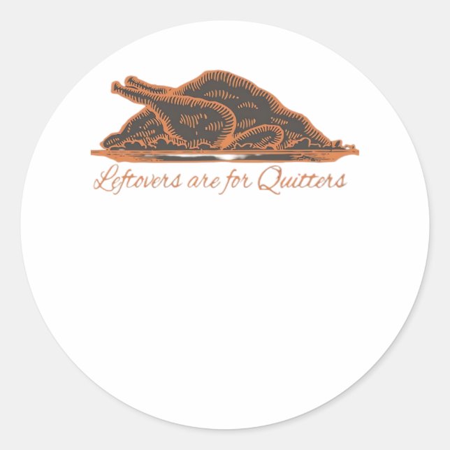 Die Bedienelemente sind für Quitters Graphic Class Runder Aufkleber (Vorderseite)