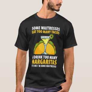 Die Bedienung des Mens Kellner-Servers in der Gast T-Shirt