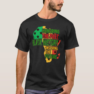 Die Beehrung der schwarzen Geschichte der Vergange T-Shirt