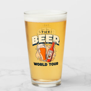 Die Beer World Tour Pint Glas