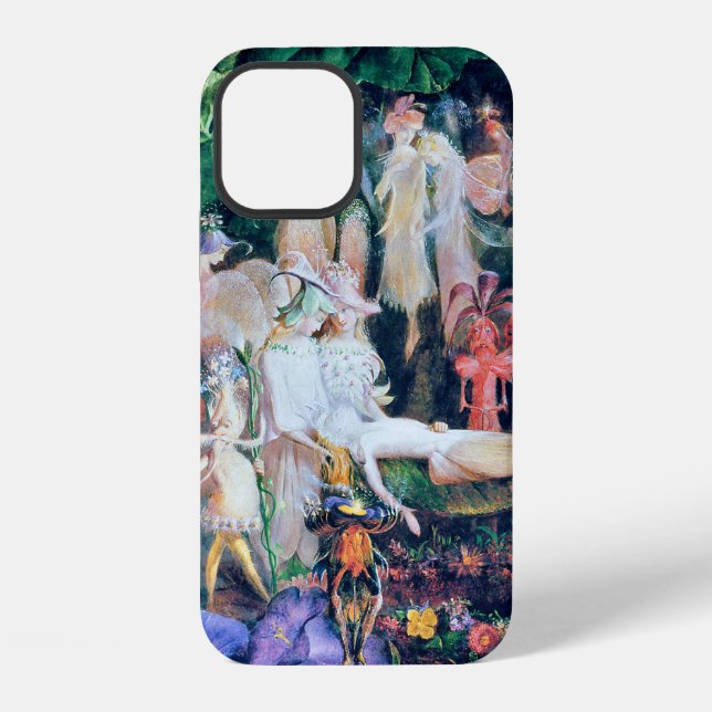 Die Beerdigung der Fee, John Anster Fitzgerald iPhone Hülle (Rückseite)