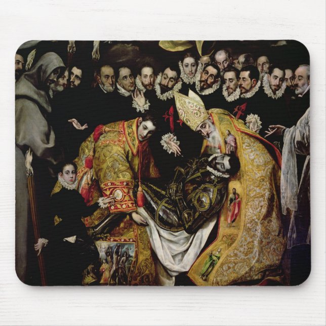 Die Beerdigung der Zählung Orgaz Mousepad (Vorne)