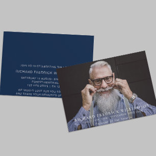 Die Beerdigung des modernen Fotos feiern Einladung