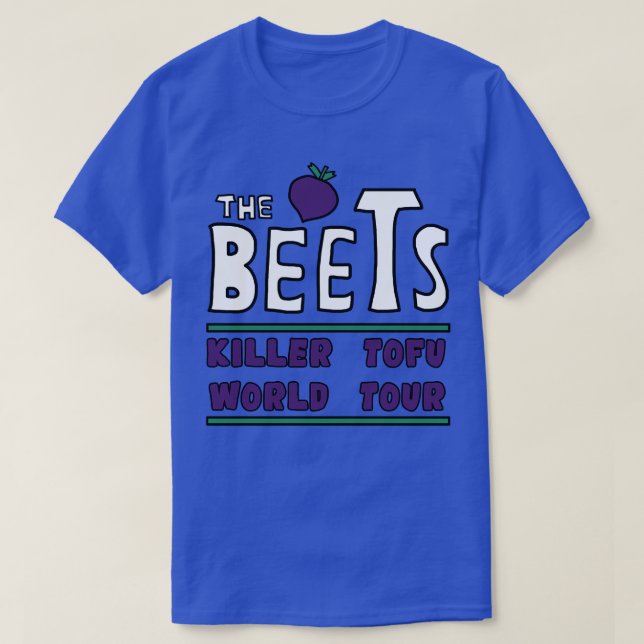 Die BeETS Killer Tofu Tour T-Shirt (Design vorne)