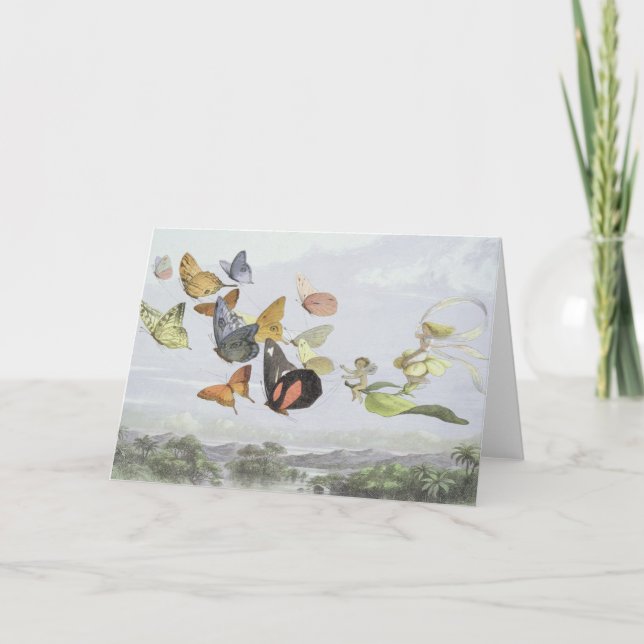 Die Beförderung der Märchenkönigin | Elf World Karte (Vorderseite)