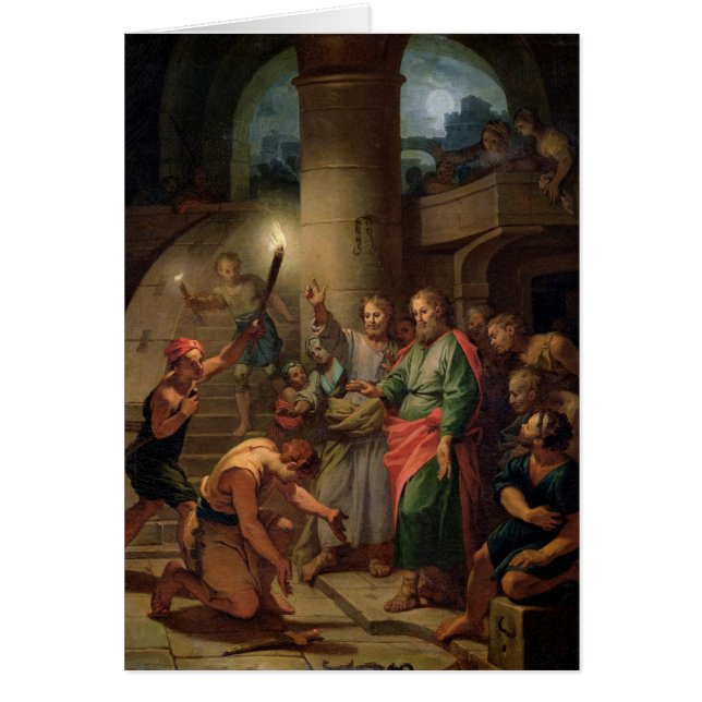 Die Befreiung von St Paul und von St. Barnabas (Vorne)