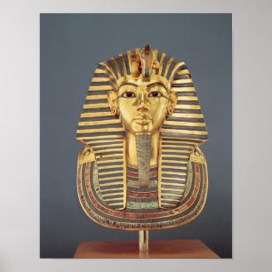 Die Begräbnismaske von Tutankhamun Poster
