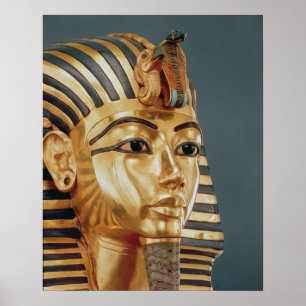 Die Begräbnismaske von Tutankhamun Poster