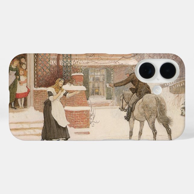 Die Begrüßung des Postboten von Robert Walker Macb Case-Mate iPhone Hülle (Rückseite (Horizontal))