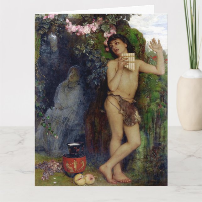 Die Begrüßungskarte des Hirten für schöne Kunst Karte (Vorderseite)