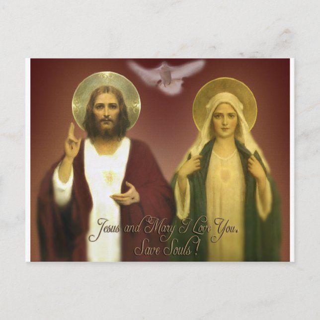 DIE BEIDEN HERZEN VON EKLEKTIX, POSTKARTE (Vorderseite)