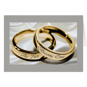 ***DIE BEIDEN WERDEN EINS*** WEDDING DAY WISHES