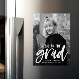 Die Bekanntgabe des Grad Script-Abschlusses Magneteinladung