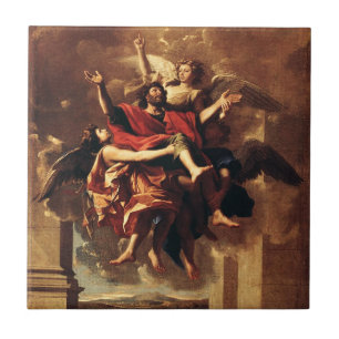 Die Bekehrung des Heiligen Paulus Fine Art Fliese