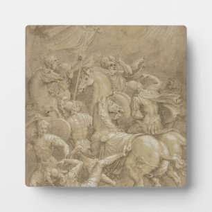 Die Bekehrung des Heiligen Paulus Kunst Fotoplatte