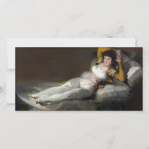 Die bekleidete Maja (von Francisco Goya) Karte