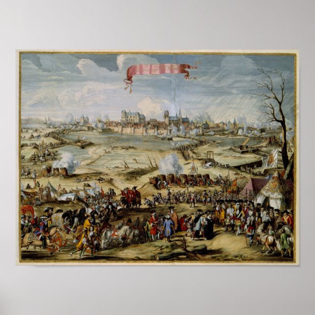 Die Belagerung des deutschen Wismar Poster (Vorne)