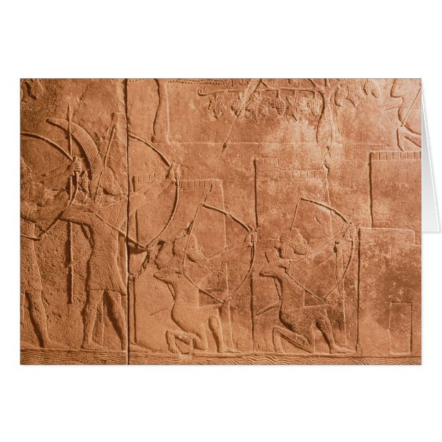 Die Belagerung von Alammu durch die Armee von (Vorderseite (Horizontal))