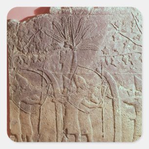 Die Belagerung von Alammu durch die Armee von Quadratischer Aufkleber