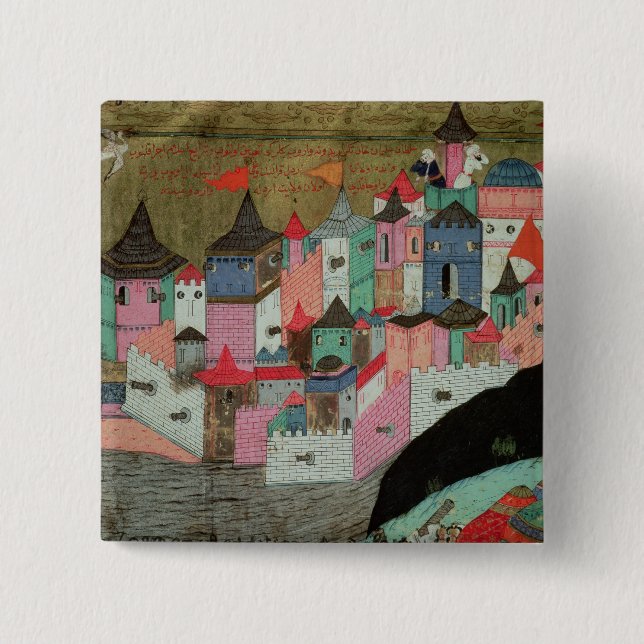 Die Belagerung von Belgrad Button (Vorderseite)